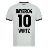 Maglia ufficiale Bayer 04 Leverkusen Florian Wirtz 10 Trasferta 2023-24 per Uomo